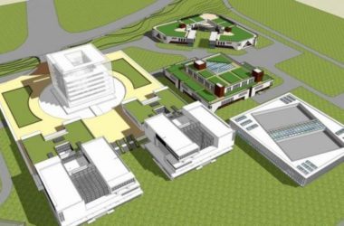 Sketchu工业厂房|多层科技园软件园研发中心，工业建筑，现代风格-BIM建筑网