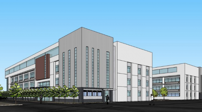 Sketchu工业厂房|多层工业厂房，现代风格