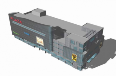 Sketchup商业模型|多层商业楼，现代风格-BIM建筑网