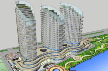 Sketchup酒店模型|高层酒店，现代风格-BIM建筑网