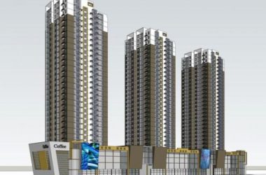 Sketchup住宅模型|高层住宅，底层商业，现代风格-BIM建筑网