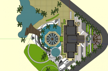 Sketchup商业模型|多层售楼处，会所，欧式风格，法式风格，古典-BIM建筑网