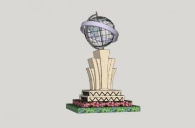 Sketchup素材模型|景观雕塑su模型素材组件-BIM建筑网