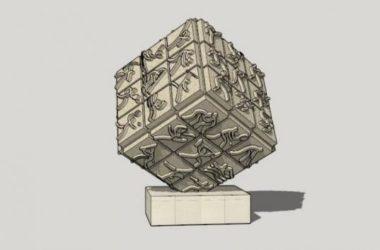 Sketchup素材模型|景观雕塑su模型素材组件-BIM建筑网