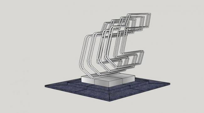 Sketchup素材模型|景观雕塑su模型素材组件
