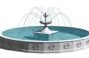 Sketchup素材模型|欧式水景喷泉su模型素材组件-BIM建筑网