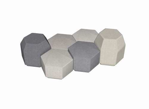 Sketchup素材模型|休闲石凳su模型素材组件