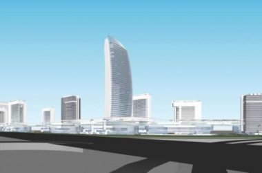 Sketchup办公模型|高层办公楼，软件园科技园，现代风格-BIM建筑网