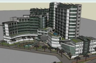 Sketchup酒店模型|多高层酒店，现代风格-BIM建筑网