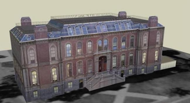 Sketchup学校模型|多层幼儿园学校教学教育，古典风格，欧式风格