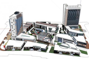 Sketchup综合体模型|多层高层混合城市综合体，商业步行街，购物中心，酒店，现代风格-BIM建筑网