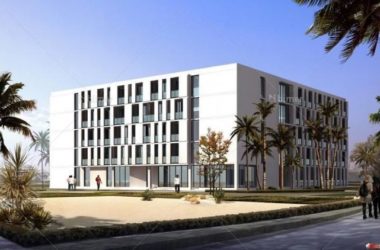 Sketchup综合体模型|利比亚某城市综合体，商业，境外项目，清真寺，多层综合体，现代风格-BIM建筑网