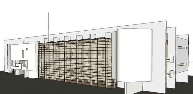 Sketchup文化模型|多层艺术博物馆，现代风格，文化建筑