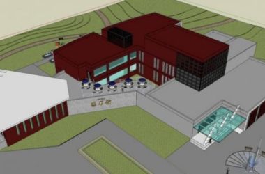 Sketchup文化模型|多层图书馆活动中心，公共文化建筑，现代风格-BIM建筑网