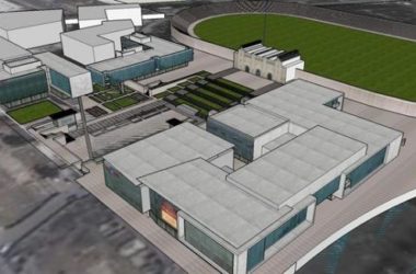 Sketchu工业厂房|多层厂房工厂规划厂区，现代风格-BIM建筑网