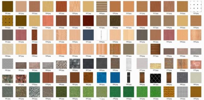 Sketchup素材模型|600张超级无缝SU贴图模型素材组件