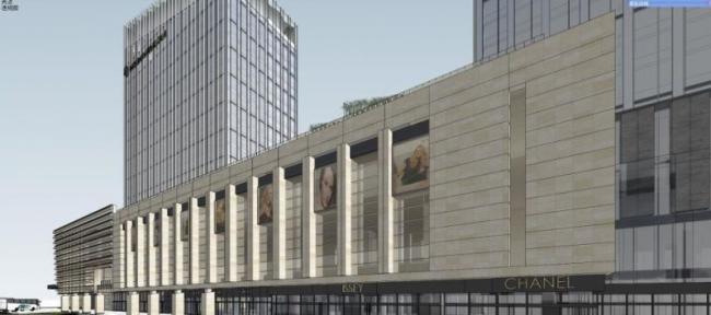 Sketchup酒店模型|超高层酒店，现代风格