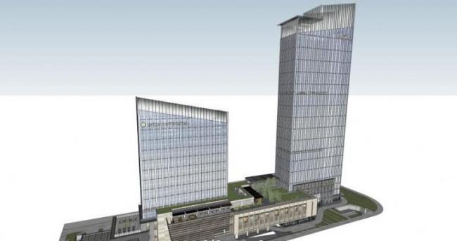 Sketchup酒店模型|超高层酒店，现代风格