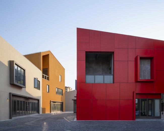 BIM建筑|老集市的味道，儿时记忆里的颜色：上海临港新城社区贸易中间 / 上海中房建筑设计