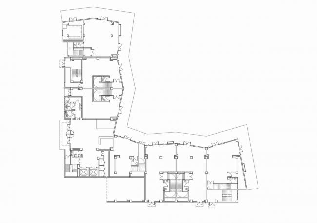 BIM建筑|老集市的味道，儿时记忆里的颜色：上海临港新城社区贸易中间 / 上海中房建筑设计