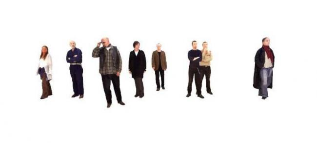 Sketchup素材模型|三维人物模型大全，建筑模型组件素材