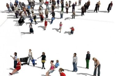 Sketchup素材模型|三维人物模型大全，建筑模型组件素材-BIM建筑网