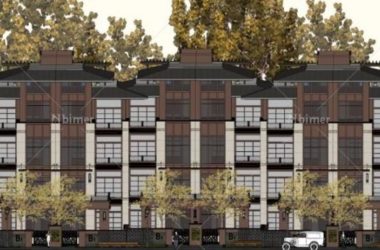 Sketchup住宅模型|叠拼住宅，多层住宅，现代风格-BIM建筑网