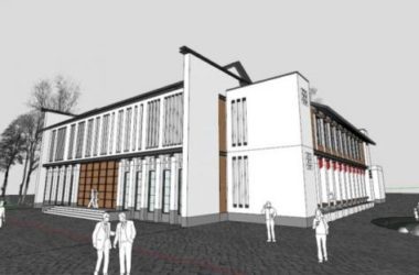 Sketchup文化模型|多层活动中心，文化建筑，现代风格-BIM建筑网