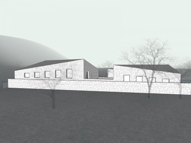 Sketchup文化模型|多层博物馆，文化建筑，现代风格