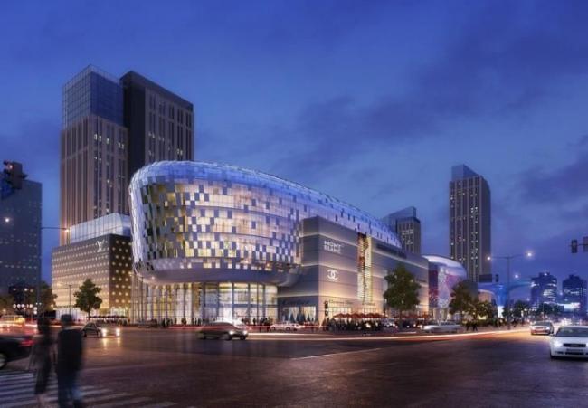 Sketchup商业模型|商业，多层商场大楼，现代风格3dmax