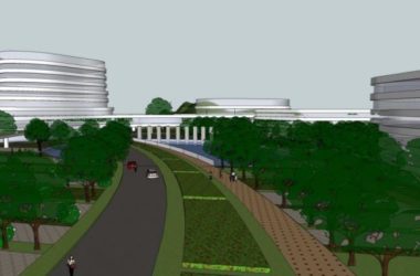 Sketchup办公模型|多层办公楼，现代风格-BIM建筑网