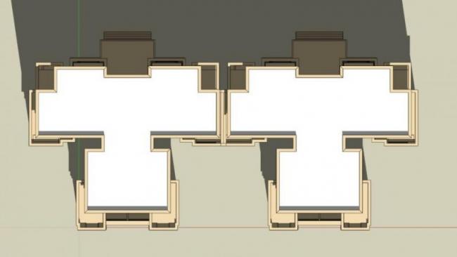 Sketchup住宅模型|高层住宅，居住建筑，古典风格