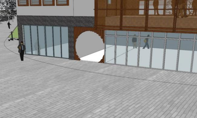 Sketchup商业模型|多层会所，现代中式风格