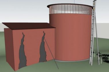 Sketchup文化模型|多层教堂，瑞士圣本笃教堂，彼得·卒姆托，文化建筑，现代风格-BIM建筑网