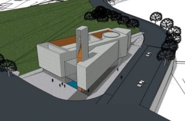 Sketchup文化模型|多层教堂，文化建筑，现代风格-BIM建筑网