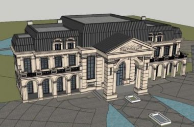 Sketchup商业模型|多层会所，法式古典风格-BIM建筑网