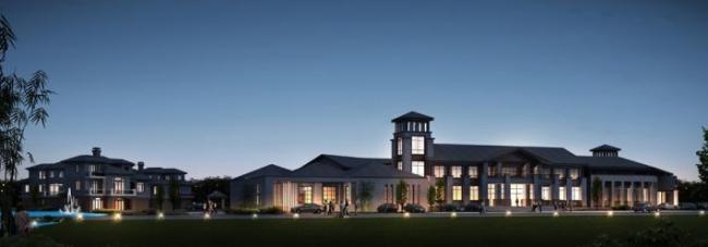 Sketchup商业模型|多层商业会所，现代中式风格