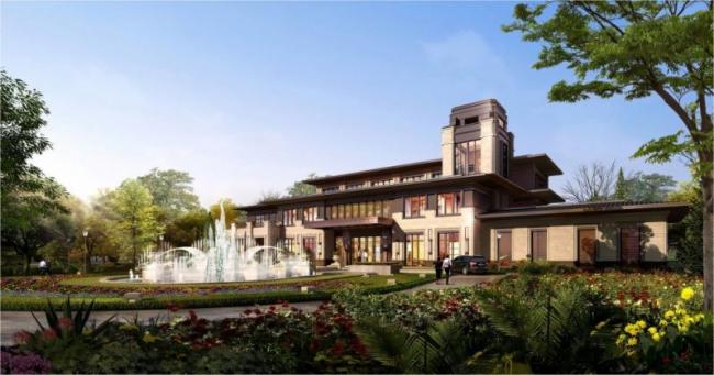 Sketchup商业模型|多层售楼处，西方古典风格