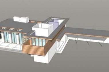 Sketchup住宅模型|多层戈登住宅，现代风格，赖特-BIM建筑网