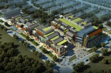 Sketchup商业模型|多层商业街，现代风格-BIM建筑网