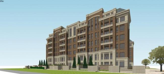 Sketchup住宅模型|双拼多层住宅，现代风格，花园洋房