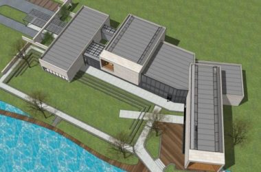 Sketchup文化模型|多层美术馆，文化建筑，现代风格-BIM建筑网