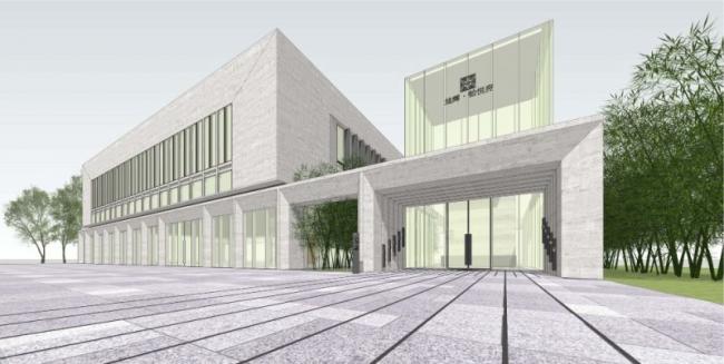 Sketchup商业模型|多层售楼处，现代风格