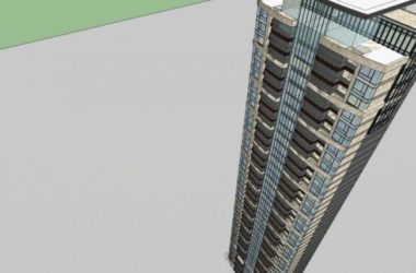 Sketchup住宅模型|高层住宅，现代风格-BIM建筑网