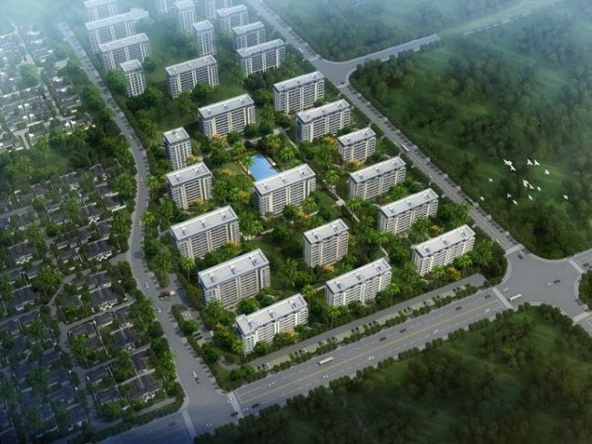 Sketchup住宅模型|小高层住宅，居住建筑，现代风格