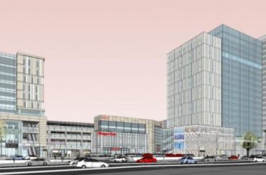 Sketchup综合体模型|多高层商业综合体，现代风格-BIM建筑网