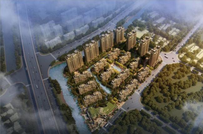 Sketchup住宅模型|多高层住宅，花园洋房，古典风格