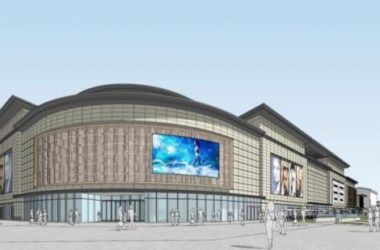 Sketchup综合体模型|多层商业综合体，现代风格-BIM建筑网