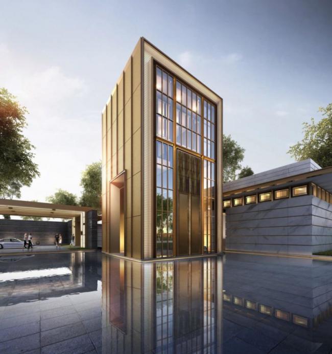 Sketchup商业模型|多层售楼处，现代风格