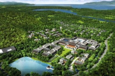 Sketchup酒店模型|多层酒店，度假山庄，中式风格-BIM建筑网